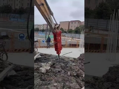 YTB100 Τύπος / Τριγωνικός υδραυλικός σπάσιμος 100 Σίσελ, κοστούμι 10-16 Τόνων