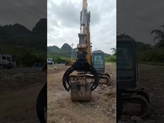 Ο WuYing, ο λαμβάρης σκαπανών, με κοστούμι 5-10/11-16 τόνων, με τέσσερα νύχια, που κρατάει ξύλα.