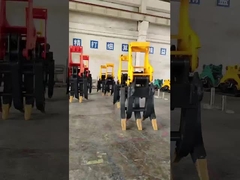 Εκσκαφέας Μηχανοκίνητη λαβή πετρώματος Μηχανοκίνητη λαβή περιστρεφόμενη λαβή