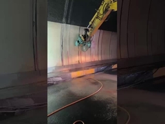 Τυμπάνι για μηχανή εκσκαφής